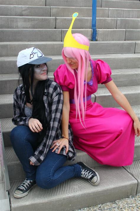 Princess Bubblegum Cosplay And Marceline 2012 By Ayako