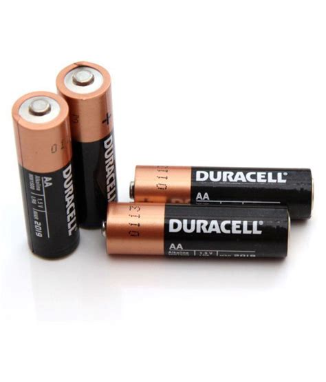 duracell aa alkaline batteries  volt  rechargeable battery  price  india buy duracell