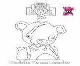 Fortnite Coloring Pages Leader Team Cuddle Info Print Printable sketch template