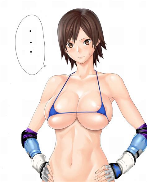 Hiiragi Yuuichi Kazama Asuka Namco Tekken Highres 1girl Areola