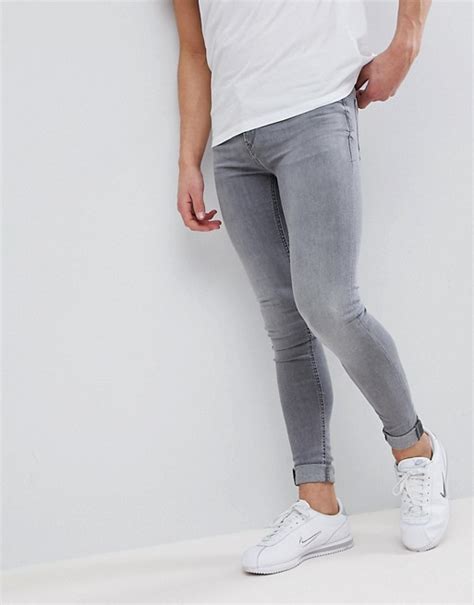 blend blend flurry grey wash extreme skinny jeans