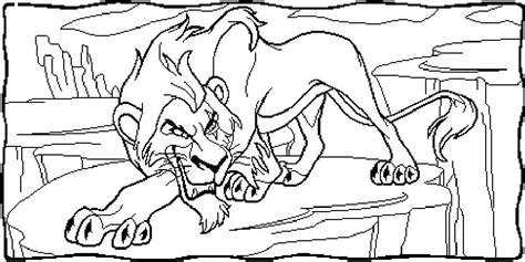 lion king coloring page images