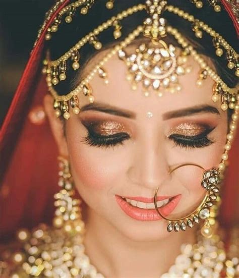 pin by rajiya shekh on dulhan dp bridal eye makeup desi bridal