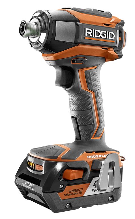 Brushless Ridgid 18V Compact Hammer Drill & Impact Driver