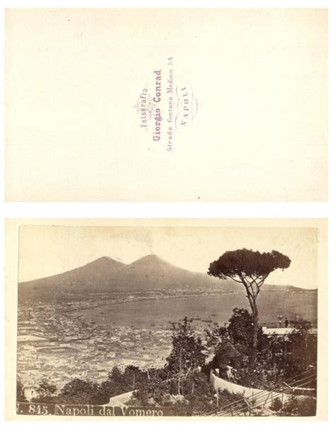 conrad italie naples panorama von photographie originale original photograph