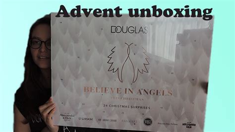 douglas advent kalender unboxing review elinnee youtube
