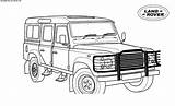 Rover Militaire Colorare Jeeps Defender Kolorowanki Disegni Danieguto Kolorowanka Colorkid Coloriages Jeepy تلوين سيارات Syarat جيب Off Bambini sketch template
