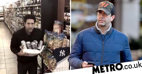 david schwimmer grabs coffee after being cleared as beer theft suspect