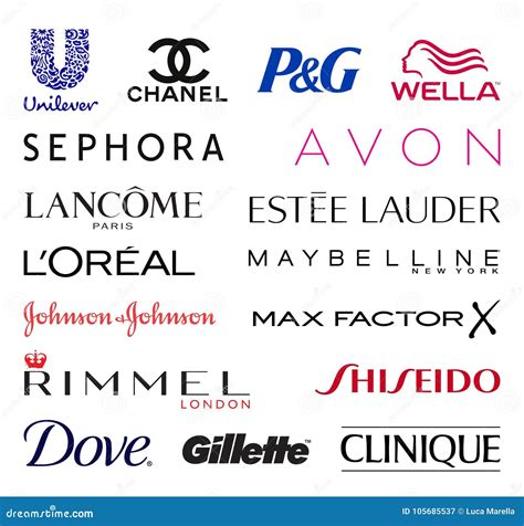 cosmetic companies logos