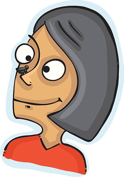 cross eyed woman illustrations royalty free vector graphics and clip art