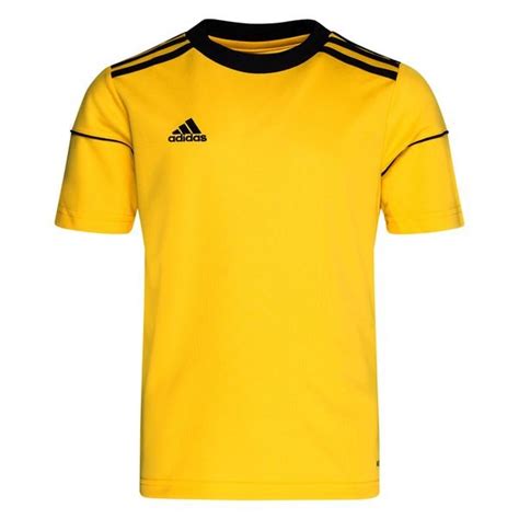 adidas voetbalshirt squadra  geelzwart kids wwwunisportstorenl