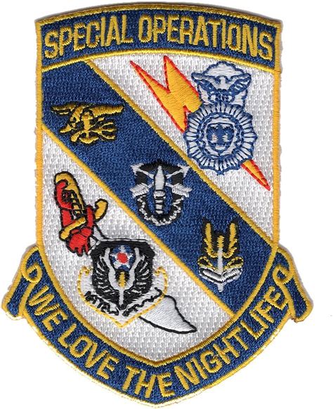 amazoncom joint special operations command jsoc patch  love  night life clothing shoes