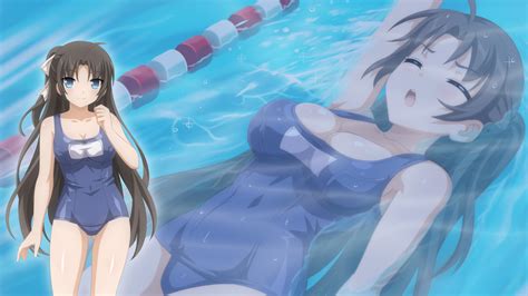 Sakura Swim Club Mieko Swimsuit Steam Trading Cards