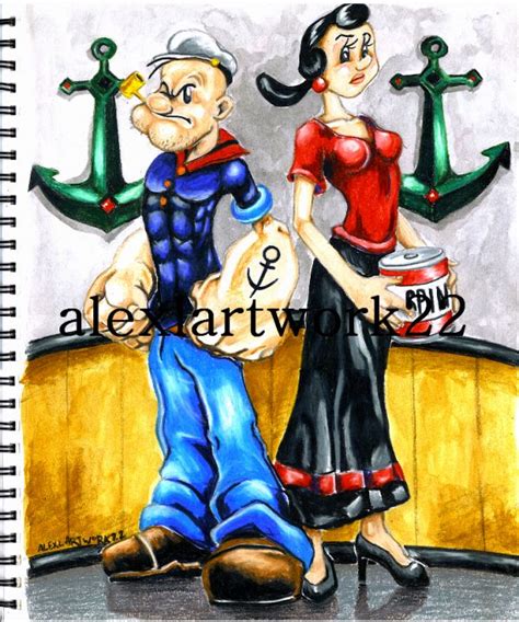 1000 Images About Popeyes And Olive Oyl On Pinterest