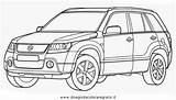 Suzuki Trasporto Mezzi Autos2 Transportmittel Malvorlage Kategorien sketch template