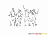 Tanzen Ausmalbild Ausdrucken Malvorlage Titel sketch template