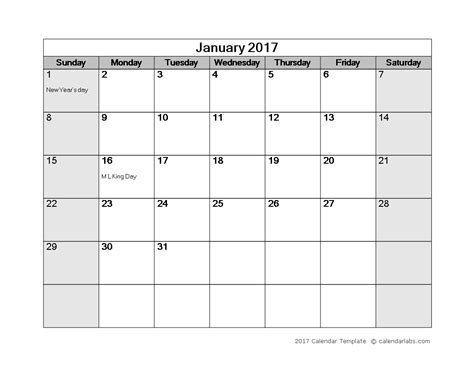 monthly calendar word template templates  allbusinesstemplatescom