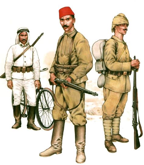 Ottoman Army In World War One 1914 1918 Uniforms