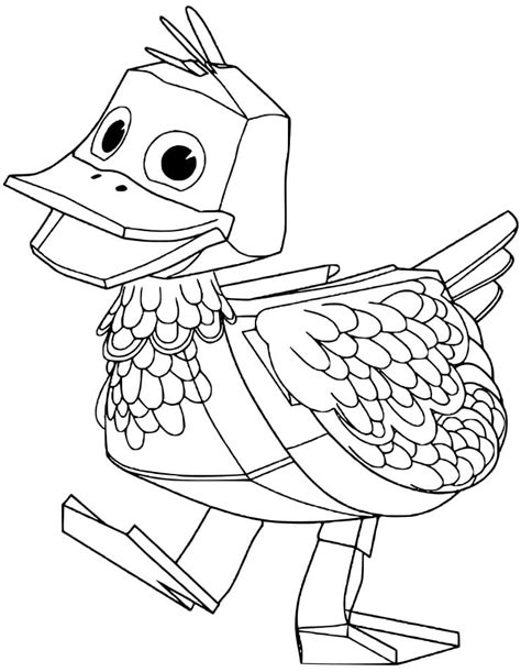 quack  zack  quack coloring page  printable coloring pages