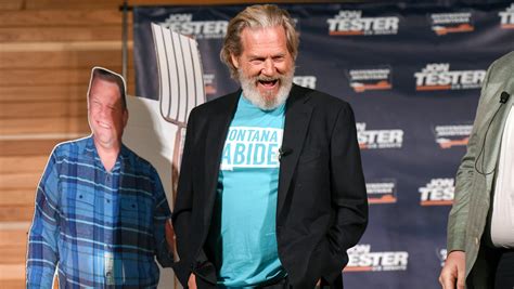 The Dude Abides “big Lebowski” Star Jeff Bridges Stumps For Montana Dems