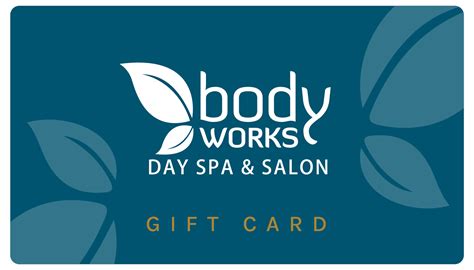 body works day spa salon gift card body works lynchburg