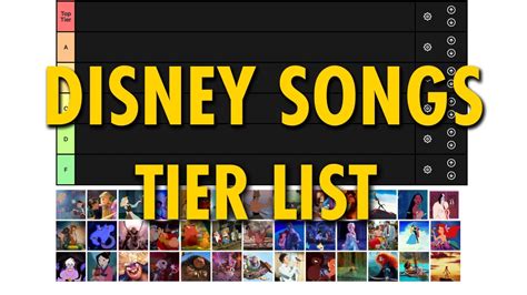 disney songs list   svg png eps dxf file