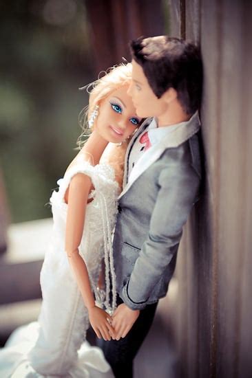 Barbie And Ken Get Close Barbie And Ken Wedding Pictures Popsugar