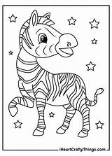 Zebra Printable Iheartcraftythings Seem Colored Could sketch template
