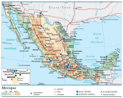 carte du mexique plusieurs cartes du pays damerique centrale