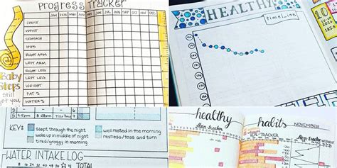 bullet journal 7 formats that can help you lose weight