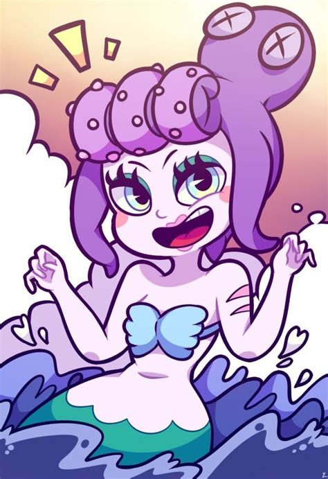 pin by andrea martinez on one more cuphead cala maria cartoon styles