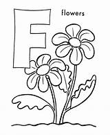 Coloring Letter Flower Pages Alphabet Abc Printable Activity Sheets Sheet Flowers Preschoolers Color Print Letters Preschool Pre Kids Colouring Honkingdonkey sketch template