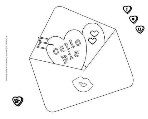 homemade valentine valentine coloring pages valentines day