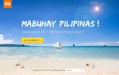 xiaomi puts  webpage  philippines yugatech philippines tech news reviews