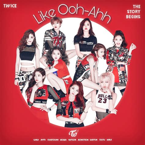 twice like ooh ahh the story begins album cover by lealbum on deviantart