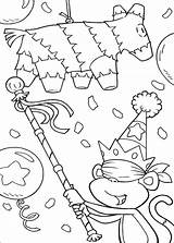 Coloring Fiesta Pages Birthday Dora Sheets Explorer Printable Clipart Party Print Getcolorings Cake Colouring Color Getdrawings Library Popular sketch template