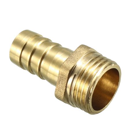 brass barb hose fitting connector adapter mm barb   pt male pipe