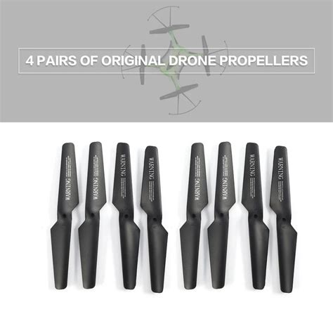 pairs original mini drone propellers parts portable cwccw drones propeller compatible