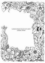 Coloring Pages Border Borders Result sketch template