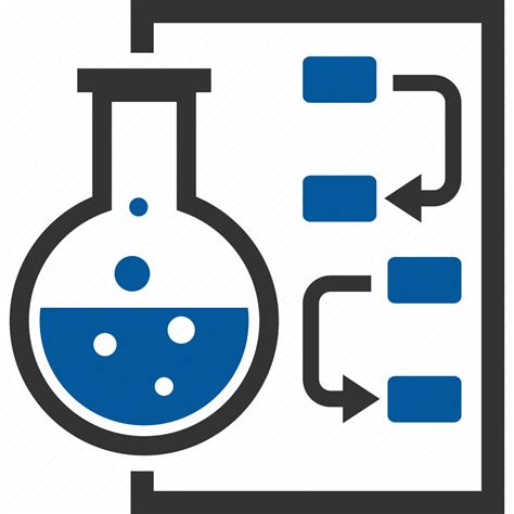 process research formula method scheme technique icon