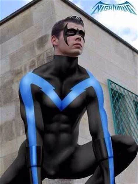 sexy nightwing hot cosplay guys pinterest more