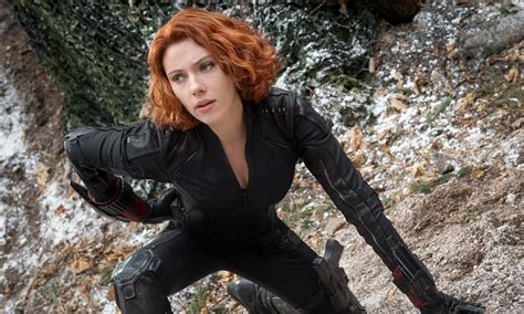 Scarlett Johansson As Black Widow In Avengers