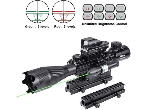 3 9x32 Eg Tactical Rifle Scope With Holographic 4 Reticle Hd Sight