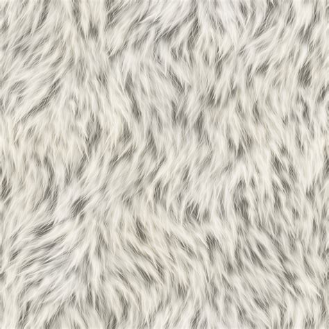 seamless soft white fur texture