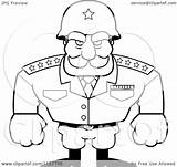 General Strong Cartoon Coloring Vector Clipart Cory Thoman Outlined Military Helmet 2021 sketch template
