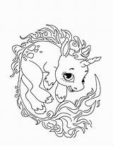 Unicorn Coloring Pages Baby Bubakids sketch template