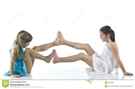 zwei kinder stockbild bild von aufregung maedchen gesicht