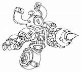 Skylanders Swap Force Magna Magnetico Coloradisegni Coloriages Magnetic sketch template