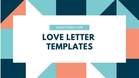 love letter templates   letter templates print