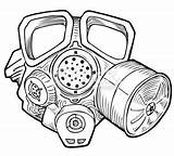 Gas Mask Drawing Coloring Draw Pages Logo Tattoo Designs Outline Tattoos Station Pump Drawings Masks Printable Google Getdrawings Cool Getcolorings sketch template
